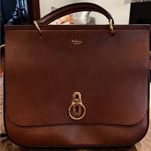 Mulberry Amberly Satchel (Oak)